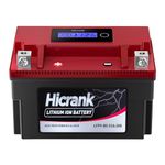 Hicrank YTX9-BS/YTX7A-BS Lithium LiFePO4 Motorcycle Battery, 12V 5Ah 300CCA, Powersports Battery Compatible ATV, UTV, Quad, 4 Wheeler, Tractor, Scooter, PWC, Seadoo, Polaris and Generator Battery