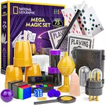 NATIONAL GEOGRAPHIC Mega Magic Set - More than 75 Magic Tricks for Kids to Perform with Step-by-Step Video Instructions for Each Trick Provided by a Professional Magician