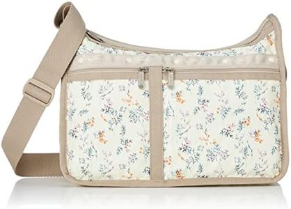 LeSportsac Official Shoulder Bag DELUXE EVERYDAY BAG/7507, Cheerful Blooms, Free Size
