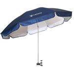 AMMSUN XL Chair Umbrella with Universal Clamp 52 inches and 360-degree Swivel UPF 50+, Portable Clamp on Camping or Beach Chair, Stroller, Wheelchair, Golf cart, Lounger, Navy Blue, Large-sized