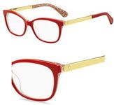 KATE SPADE Eyeglasses JODIANN 0XSU Red Green Palladium Transparent