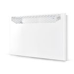 Uniwatt by Stelpro Modern Surface-Mounted Quiet Convector Heater 2000 Watts with built-in Electronic Thermostat - White (UHC2002W - 2000W/240V)