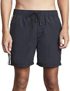 RVCA Mens Breakout Elastic Boardshort (Black, XX-Large, xx_l)