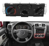 Dasbecan HVAC Climate Control Module A/C Air and Heater Conditioning Control Switch Panel Compatible with 2004-2012 Chevy Colorado GMC Canyon Replaces# 25841856 15113185 15238515 15858833