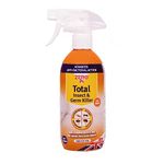 Zero In Total Insect and Germ Killer - 500 ml Anti-Bacterial Insecticidal Spray Protects up to 12-Weeks Kills Flies, Ants, Wasps, Mosquitos, Cockroaches, Flying and Crawling Insects, and their germs