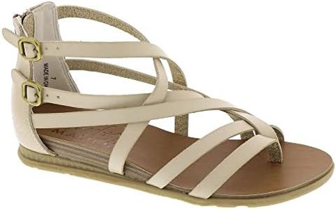 Blowfish Malibu Women's Brock Sandal, Cloud Die Cut, 6.5