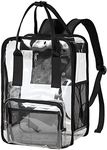 VASCHY Clear Backpack, Heavy Duty S