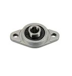 2pcs x 8mm Inner Diameter Zinc Alloy Pillow Block Flange Bearing KFL08