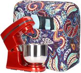 Kitchen Aid Mixer Cover,Kitchen Stand Mixer Cover Compatible with 5-8 Quart Kitchenaid Hamilton Mixers,Kitchen Aid Covers for Stand Mixer with Pockets,Kitchen Aid Mixer Assecories