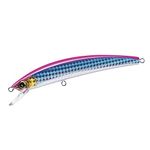 Yo-Zuri Crystal Minnow Floating Lure, Holographic Pink, 5-1/4-Inch