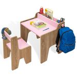 Alex Daisy Norway Kids Table and Chair Set for 3-12 Years (Pink)