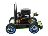 Waveshare JetRacer Professional Version ROS AI Kit, Dual Controllers AI Robot, Lidar Mapping, Vision Processing, Includes Waveshare Jetson Nano Dev Kit 4GB (NOT Support Nano 2GB)