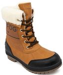 LONDON FOG Womens Minny Cold Weather Snow Boot Warm Lined Winter Boots, Cognac, 9 UK