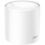 Tp-Link Deco X60(1-Pack) Ax5400 Whole Home Mesh Wireless Wifi System, Next-Gen Wi-Fi 6, Ofdma And Mu-Mimo, Homecare Build-In Antivirus, Parental Control, Compatible With Alexa (2900 Sq Ft) - Dual Band