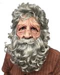 Zagone Studios Grand Father Mask, Father time, Wizard, Poseidon, Old Man Latex Mask