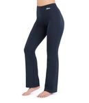 Nirlon Straight Leg Yoga Pants - Yoga Pants for Women Soft & Breathable Womens Leggings for Gym & Yoga Regular & Plus Size, Graphite, S