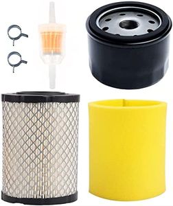 YTH24V48 Air Filter Oil Filter Tune Up Kit for Husqvarna YTH22V46 Z246 Z254 YTA18542 YTH2348 YTA22V46 YTA24V48 YTH24V54 Mower w/ 17.5hp 19.5hp 20hp 21hp Engine