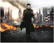 Benedict Cumberbatch as Kahn in Star Trek Into Darkness Standing Amongst Burning San Francisco Poster 8 x 10 Photo