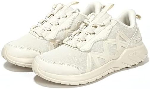 Kids Running Shoes Boys Tennis Shoes Beige Walking Girls Sneakers Size 5.5