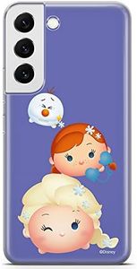 ERT GROUP Mobile Phone case for Samsung S22 Original and Officially Licensed Disney Pattern Frozen 004 optimally adapted to The Shape of The Mobile Phone, case Made of TPU