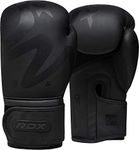 RDX Boxing Gloves Sparring Muay Thai Pro Training, Maya Hide Leather, Kickboxing Heavy Punching Bag Focus Mitts Pads Double End Ball Workout, MMA Fitness Gym Bagwork, Ventilated Palm, Men