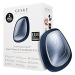 GESKE | SmartAppGuided™ Sonic Warm & Cool Mask | 9 in 1 | Beauty LED Face Mask | Full LED Spectrum and Red Light Therapy | heat | Cooling | Increased uptake of facial care products | facial massager