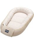 Bellochi Baby Nest Pod Baby Sleep Pod for Newborn - Cotton and Velvet - Oeko-TEX Certified - 90x60x12cm - with Protective Edges - (Lux)