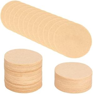AIEX 1050pcs Unbleached Paper Coffee Filter Round Replacement Coffee Filters Fits for Aerobie Aeropress Coffee and Espresso Makers (6.4cm/2.5inch in Diameter)