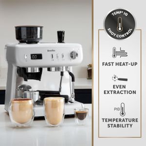 Breville Barista Max+ Espresso Machine – Silver