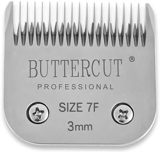 Geib Buttercut Stainless Steel Dog Clipper Blade, Size-7F, 1/8-Inch Cut Length