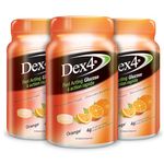 Dex4 Glucose Tablets, 50 Count Bottle, Orange, Each Tablet Contains 4g of Carbs