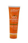 Alba Botanica Very Emollient Cream Shave, Mango Vanilla 8 oz ( Pack of 3)