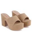 IKAGI Fashion Women's Fashion Sandals |Comfortable and Stylish Heels Sandal Slip on For Women & Girls