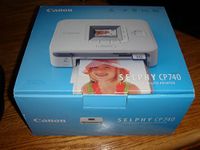 Canon Selphy CP740 Compact Photo Printer (2094B001)