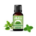 ALLORO Peppermint Aroma Essential Fragrance Oil | Peppermint Essential Oil for Home Fragrance | Best for Aromatherapy | Used in Diffusers, Candles, Air Fresheners, Soaps