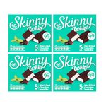 New Skinny Whip Snack bars less than 99 Calories 5 Variations Multi-Pack (Mint & Dark Chocolate, 4 Boxes)