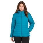 Peter Storm Women's Blisco II Lightweight, Water Repellent & Insulated Jacket with Hood and 2 Pockets, Cold Weather & Winter Padded Puffer Coat (UK, Numeric, 12, Regular, Regular, Teal)