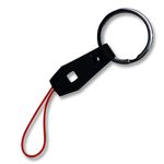 Utopicar Keychain Tesla, Black-black-string, Sand3