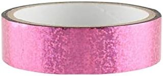 Glitter decorative adhesive tape 25 mm x 30 m for Hula Hoop, pink