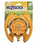 HOZELOCK - Sprinkler Rotating 79 m² : Small-area Base-mounted Spray Sprinkler (ø 10m), Ideal for Small Gardens: 8 Spray Patterns [2515P0000]