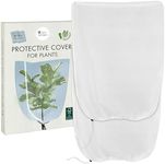 Plant Covers for Winter Protection : 2 Winter Plant Protection Cover for Garden Plants – 39x31in Translucent Plant Freeze Protection Cover – Plant Protection from Frost – OwnGrown Frost Protection