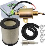 partszen 149-2311-02 149-2311-01 Fuel Pump with 149-2457 Fuel Filter parts for Onan Cummins Generator 4000 4KW Microlite MicroQuiet with 1403280 Air Filter