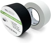 Weltroice Gaffer Tape Mix Colors, Heavy Duty Gaffers Tape, Matte Non-Reflective Pro Gаff Tape, Hand Tear, No Residue, for Cable, Stage, Photography 2 Inch x 30 Yards * Two Black/White Rolls