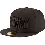 New Era 59Fifty Cap - NFL BLACK Cleveland Browns - 7 3/8