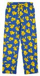 Bioworld Pokemon Happy Pikachu Men’s Blue Sleep Pajama Pants-Large