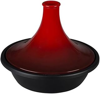 Le Creuset of America Enameled Cast Iron Moroccan Tagine, 4 3/4-Quart, Cherry