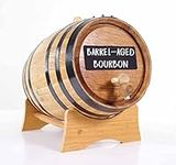 1 Gallon Whiskey Barrel Dispenser (