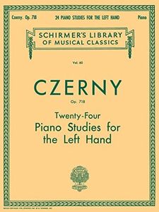 24 Studies for the Left Hand, Op. 718: Schirmer Library of Classics Volume 60 Piano Technique