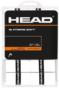 HEAD Xtreme Soft Overgrip, 12-Pack, White