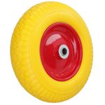 14" Pneumatic WheelBarrow/Truck/Cart Spare Wheel Puncture Proof Foam Filled